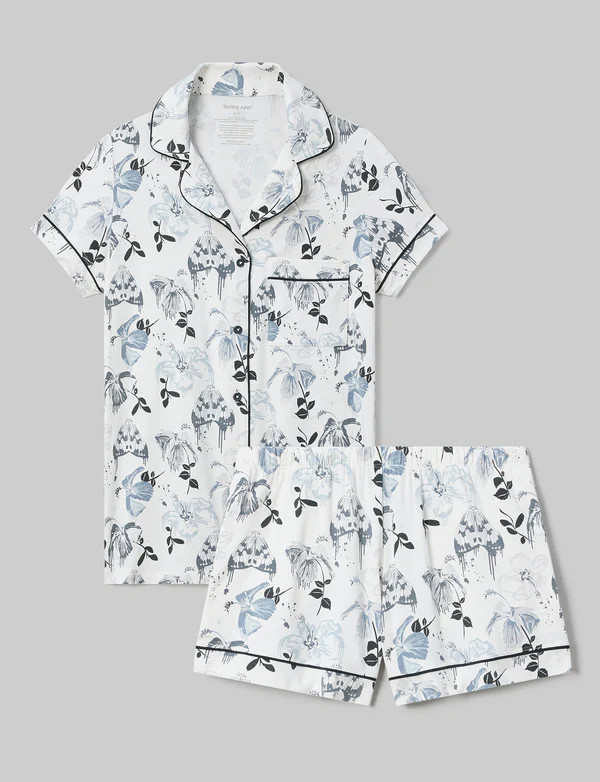 Women's Downtime Pajama Top & Short Set | Tommy John