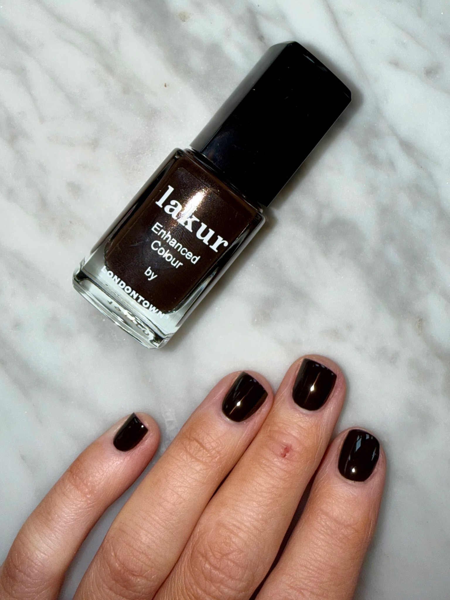 Midnight Mocha Nails 

#LTKBeauty