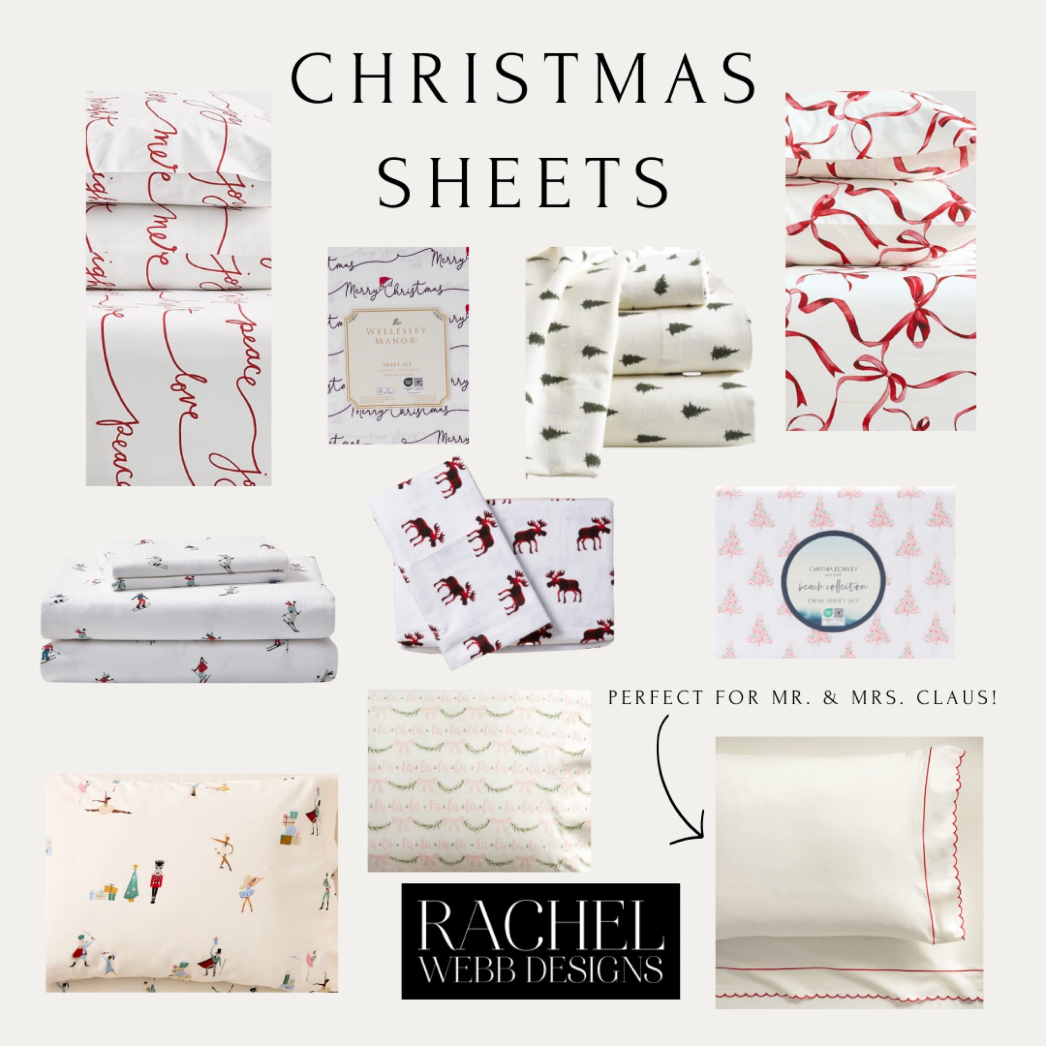 Order these sets now before they sell out! Christmas sheets are such a fun way to get everyone in the Christmas spirit! 💕

#LTKHoliday #LTKSeasonal #LTKHome