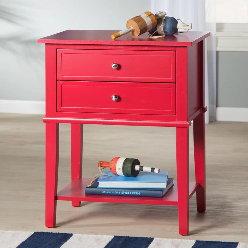 Dmitry End Table With Storage | Wayfair North America