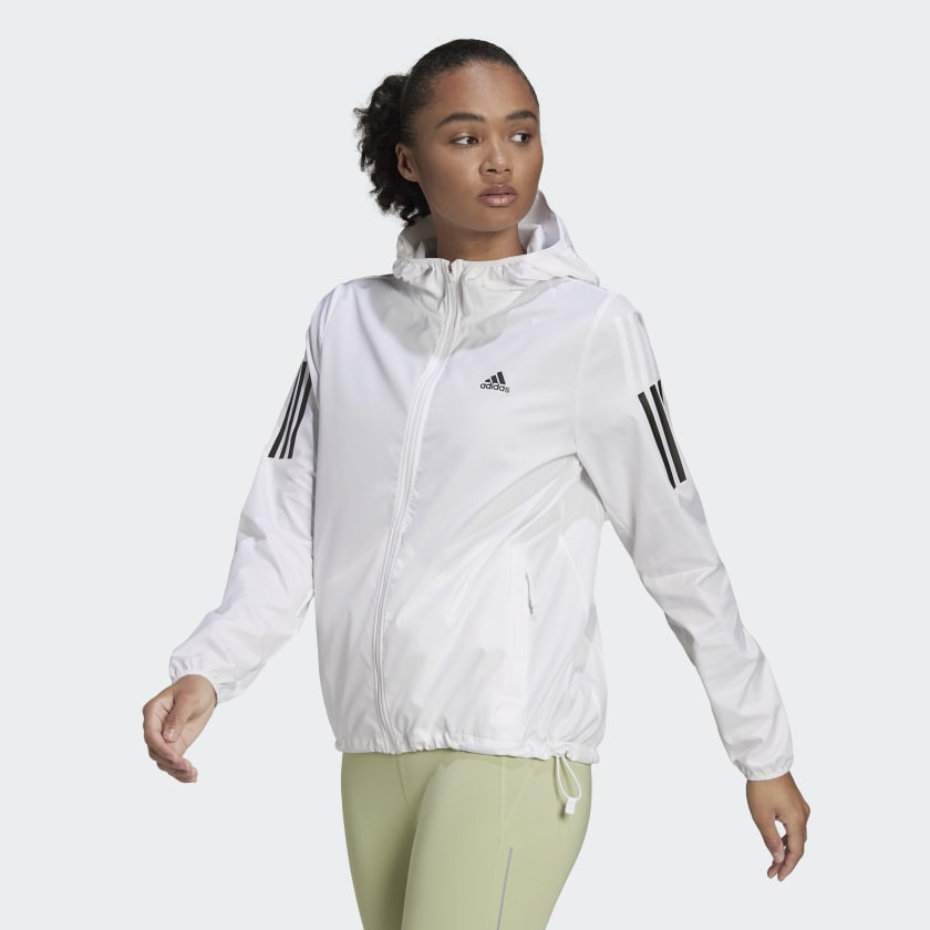 Own the Run Hooded Running Windbreaker | adidas (US)