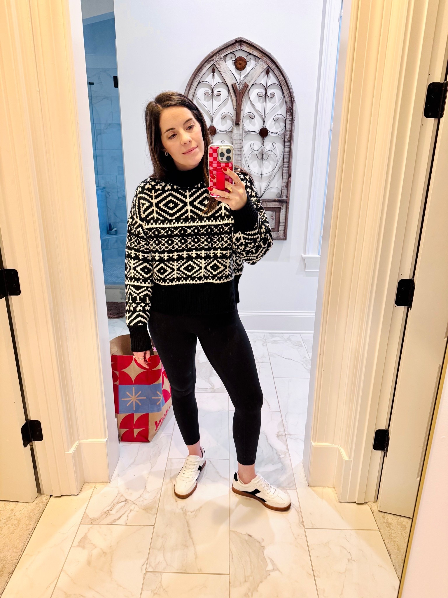 50% off with code FIFTY instore and online for card members 
Size Small sweater 

#LTKFindsUnder50 #LTKSaleAlert #LTKHoliday