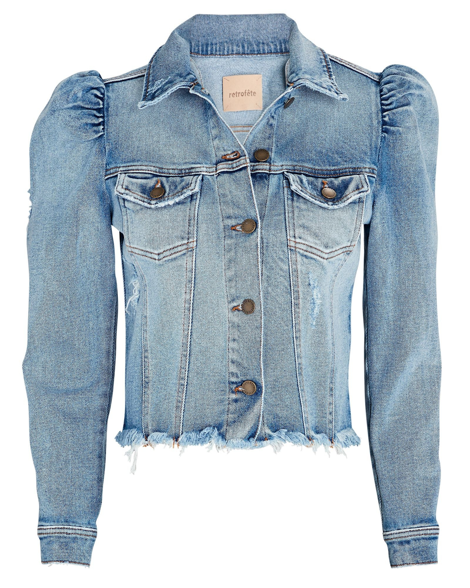 Rissa Cropped Denim Jacket | INTERMIX