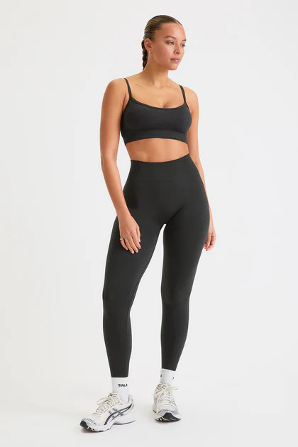 SCULPT SEAMLESS SCRUNCH LEGGING - BLACK MARL | TALA (UK)