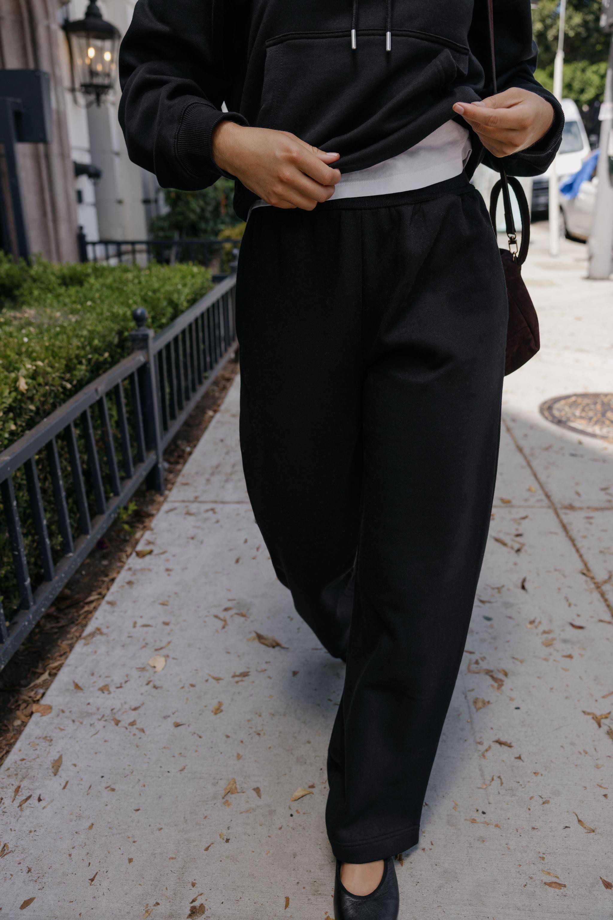 WIDE LEG FLEECE PANTS | Zara US