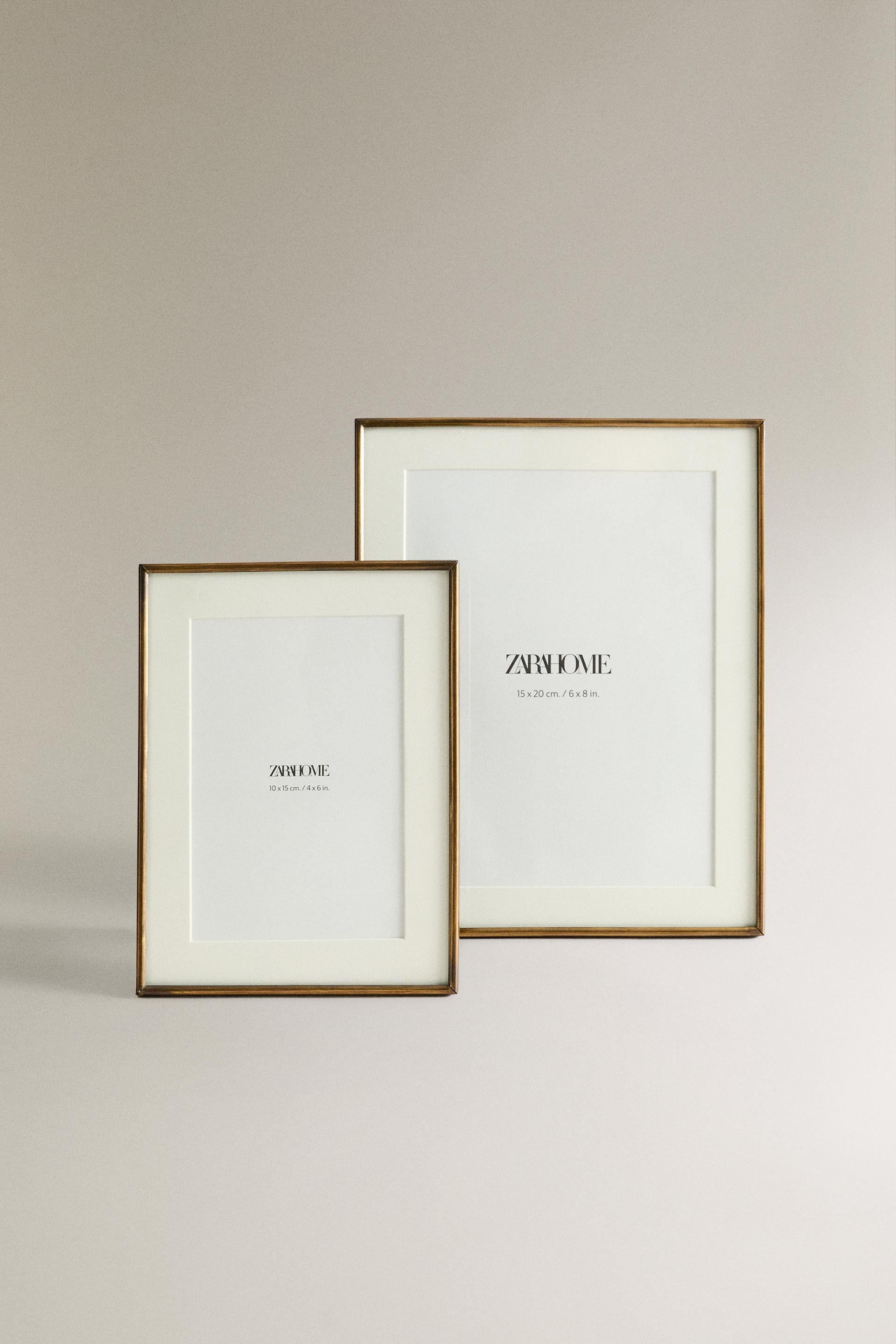 METALLIC FINE EDGE PICTURE FRAME | Zara US
