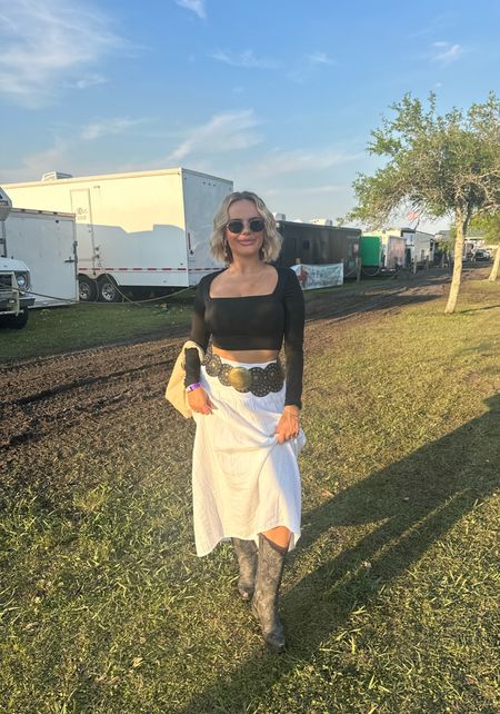 boot scoot n boogie! 🤠
wearing a size small in skirt and medium in shirt! 

#LTKFestival #LTKSeasonal