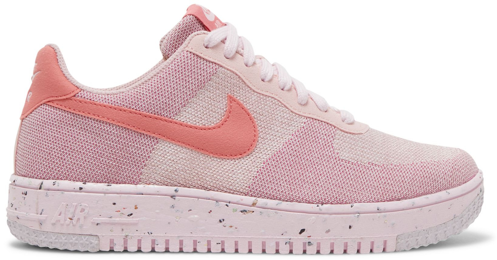 Wmns Air Force 1 Crater Flyknit 'Pink Glaze' | GOAT