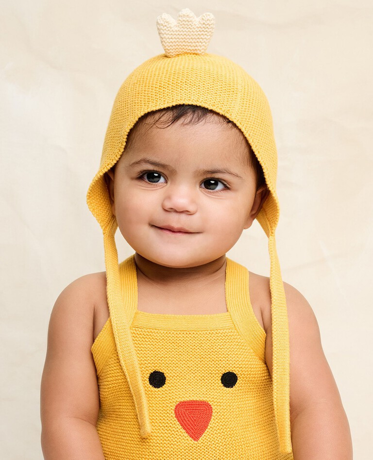 Baby Sweater Friends Knit Hat | Hanna Andersson