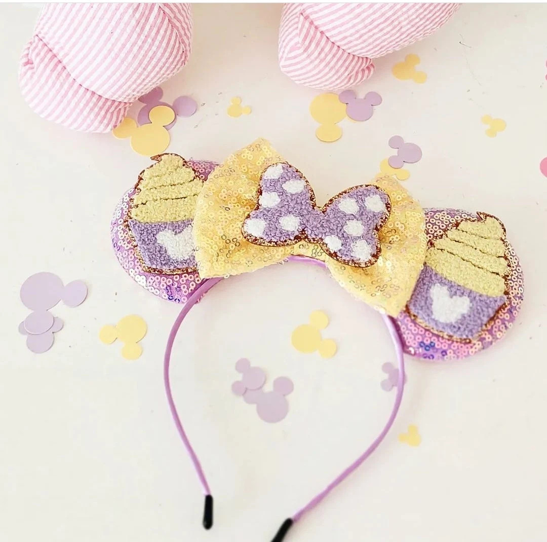 Pastel Patch Dole Whip Inspired Mouse Minnie Ears Pineapple - Etsy | Etsy (US)