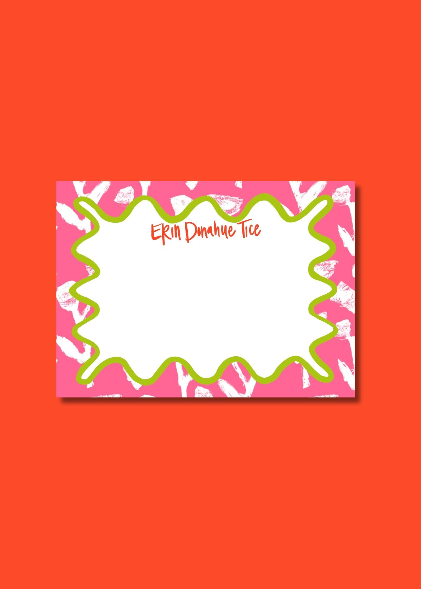 Personal Stationery: Erin Donahue Tice x Fete Papier | Fete Papier