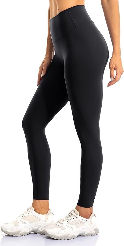 Lavento Women's All Day Soft Yoga Leggings No Front Seam - Buttery Soft Workout Active Legging fo... | Amazon (US)