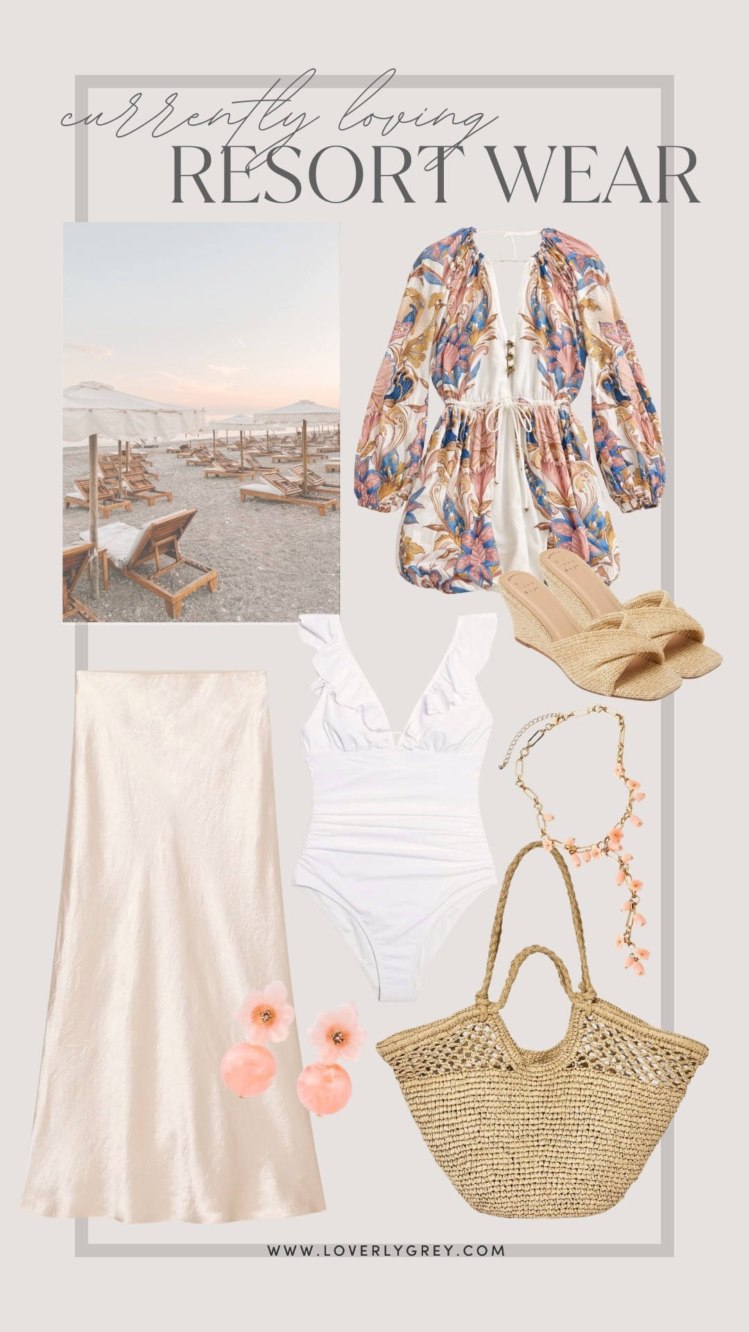 Resort wear shopping is here! These soft colors are perfectly understated while being so chic!

Loverly grey, resort wear 2026 looks, affordable luxe spring travel finds, beach wear inspo 

#LTKTravel #LTKSeasonal