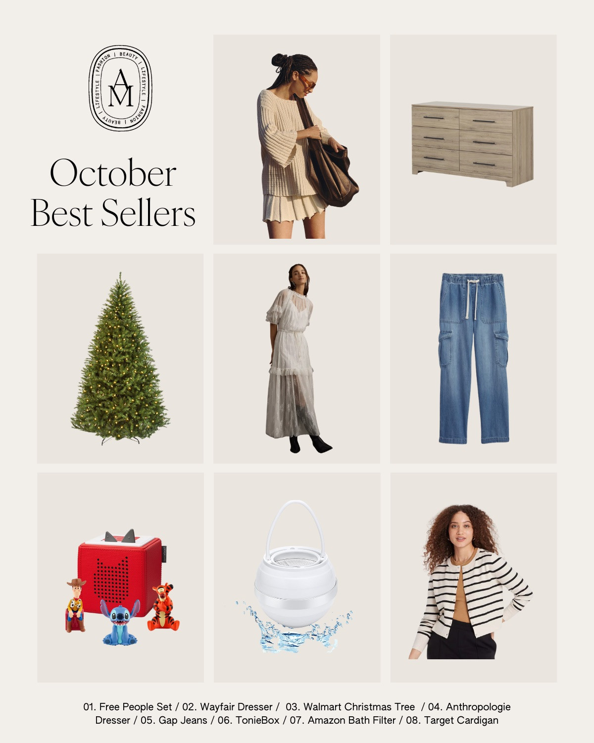 October best sellers! what yall loved 

#LTKGiftGuide #LTKFindsUnder100