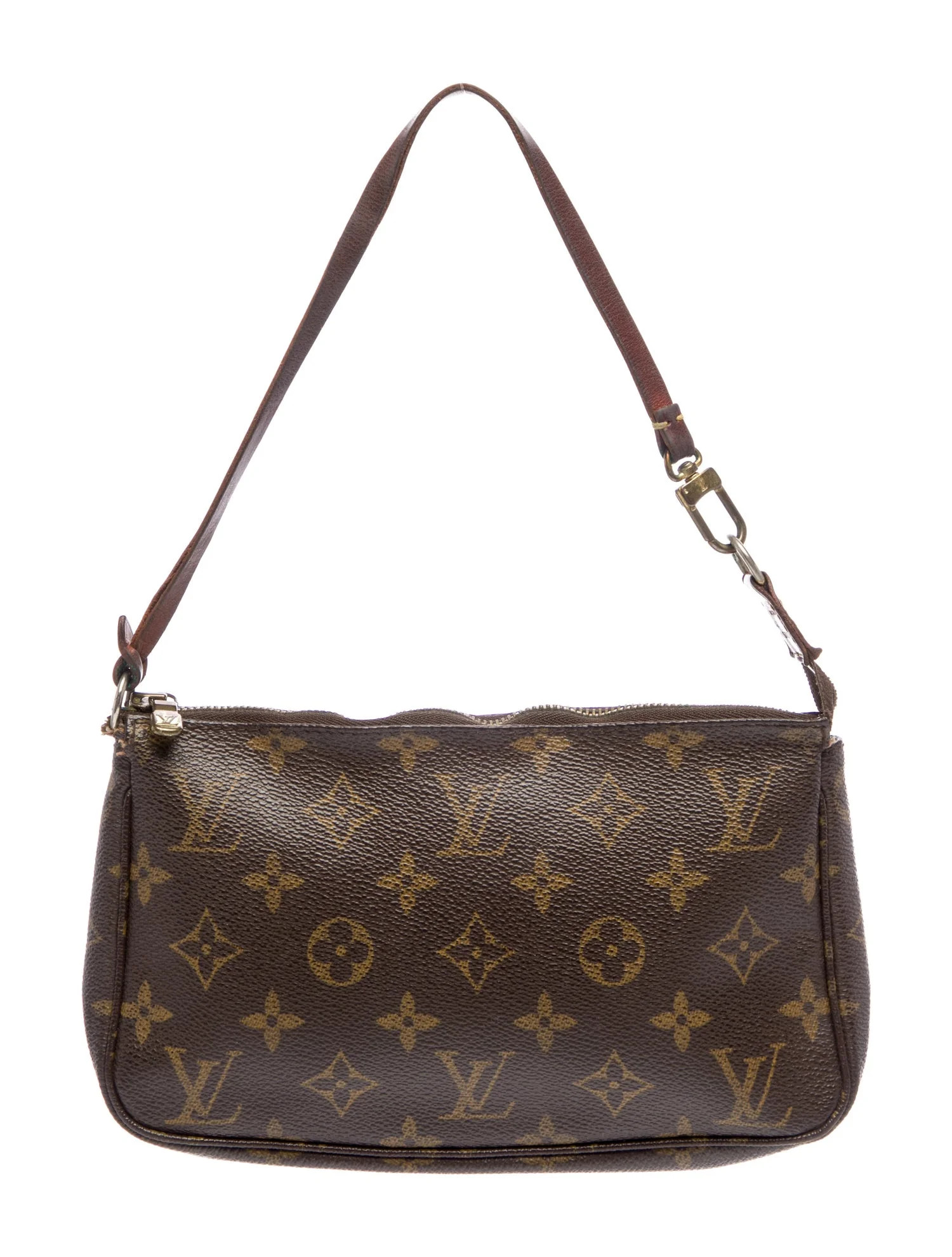 Louis Vuitton LV Monogram Pochette Accessoires - Brown Shoulder Bags, Handbags - LOU1195080 | The... | The RealReal