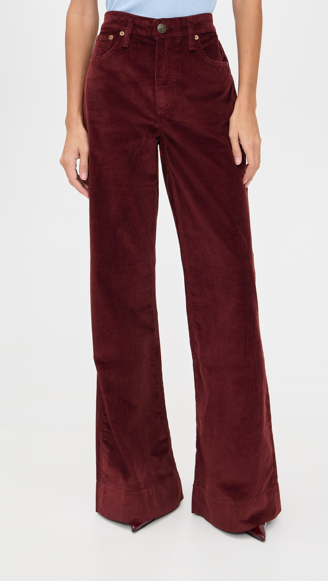 Skylar High-Rise Corduroy Trousers | Shopbop