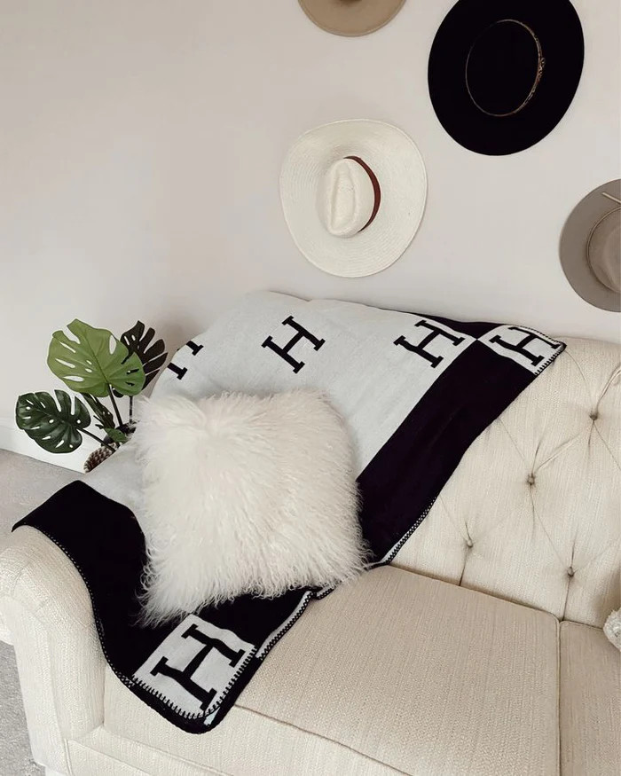 "H" Blanket | The Styled Collection