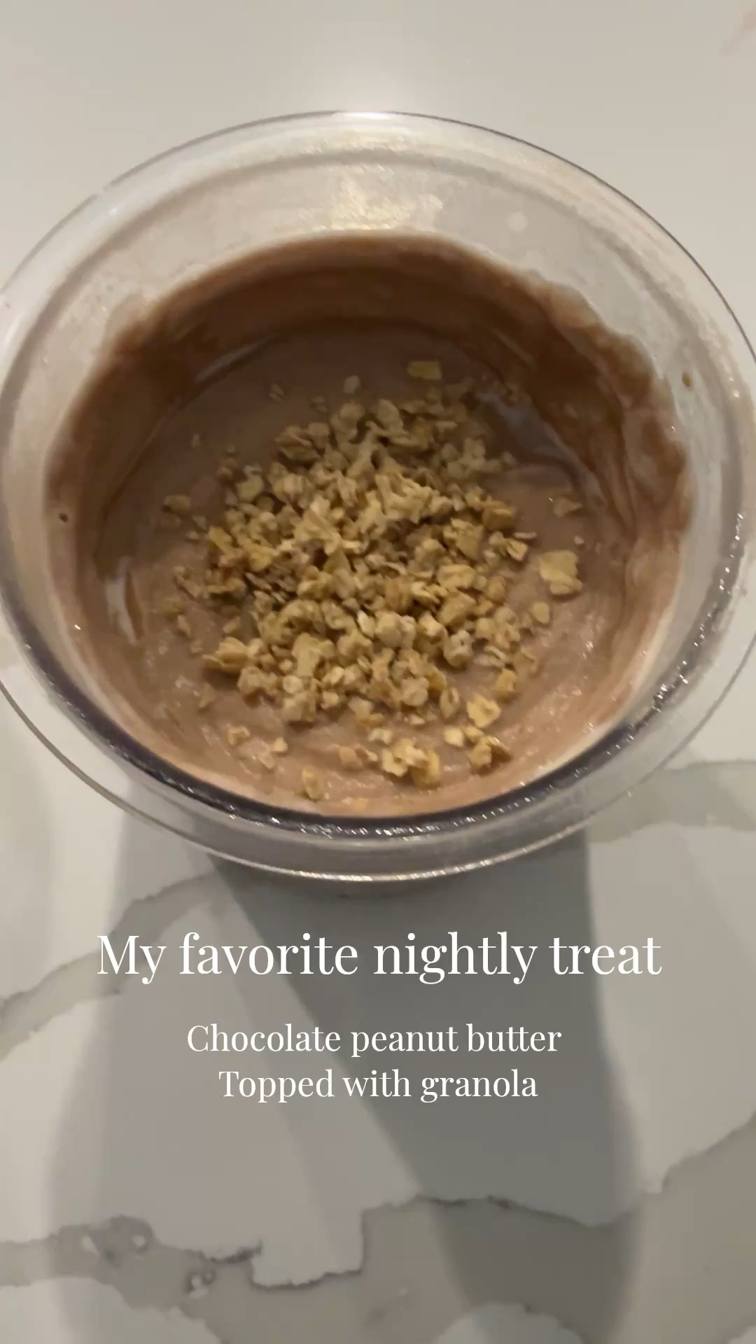 Ninja Creami - curbs my sweet tooth every night!! 👏🏻 I honestly look forward to this each day. 

Recipe:
1 scoop protein @dymatize
1/2 cup fairlife milk (any milk)
1/4 cup of water
Freeze for 24 hours
Use lite ice cream setting, then re- spin setting, add pb2 or any topping of your choice and spin again using ‘mix in’ setting,
Top with granola! Yummmm


#LTKActive #LTKdayinmylife #LTKfoodie