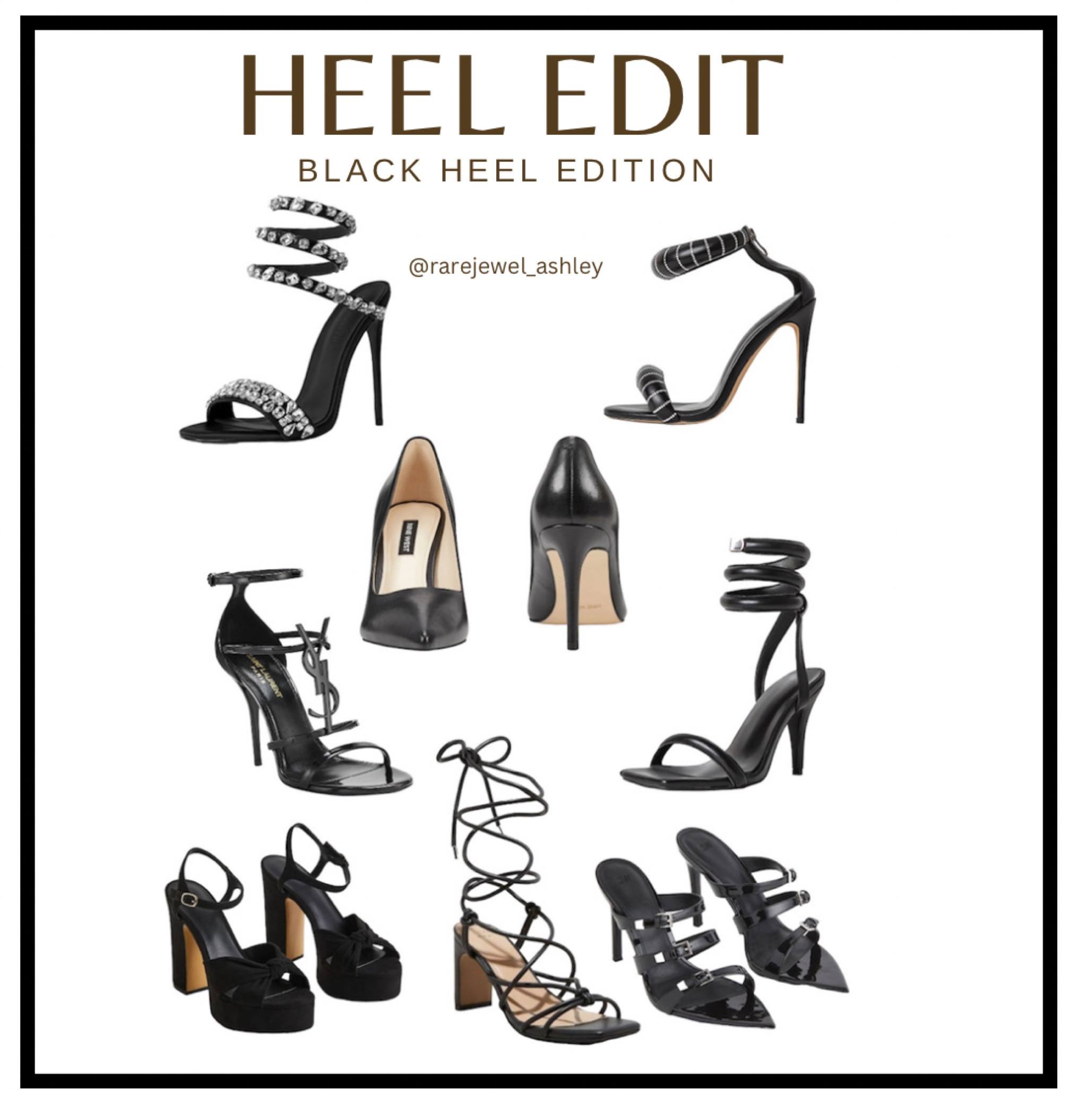 My black heel edit of heels that can be worn with a variety of outfit options. 

#blackheels #weddingguest #brunchoutfit #vacationoutfit #summeroutfit #trending #lotd #ootd #shoecrush #ltkstyletips

#LTKFind #LTKstyletip #LTKshoecrush