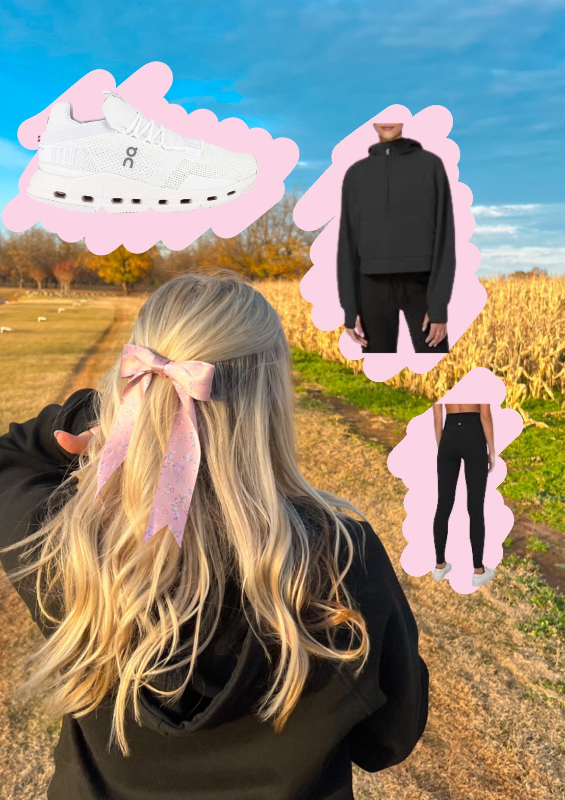 “these are a few of my favorite things!”✨🎀🍃
the best lululemon dupe for the FAMOUS scuba (under $40!!?), my favorite shoes on the planet, and  some splurge worthy leggings🛍

#LTKU #LTKGiftGuide #LTKshoecrush