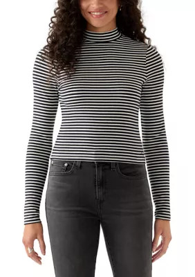 Levi's Women's Dreamy Turtleneck Stripe Top, Small | Belk