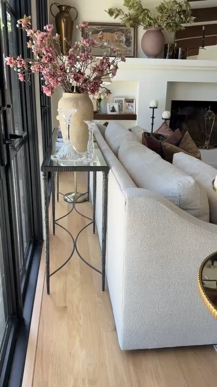 My living room console table here! Gorgeous quality and great narrow size to float a sofa! ✨

#LTKHome #LTKdayinmylife