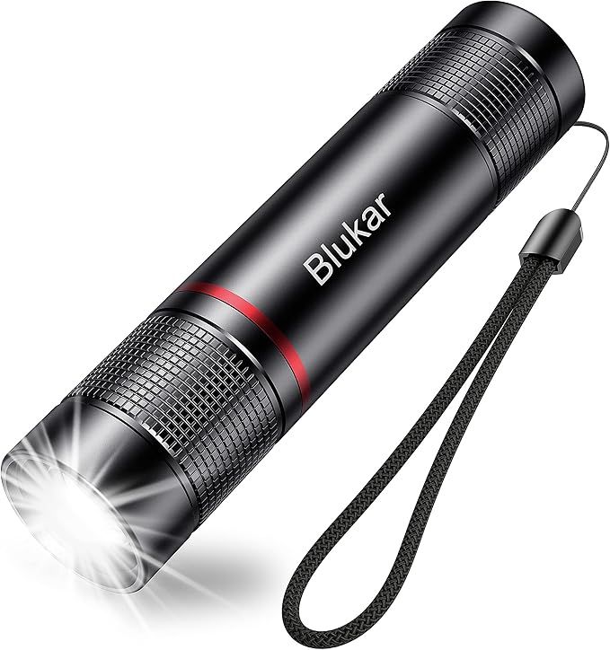 Blukar Flashlight Rechargeable, High Lumens Tactical Flashlight, Super Bright Small LED Flash Lig... | Amazon (US)