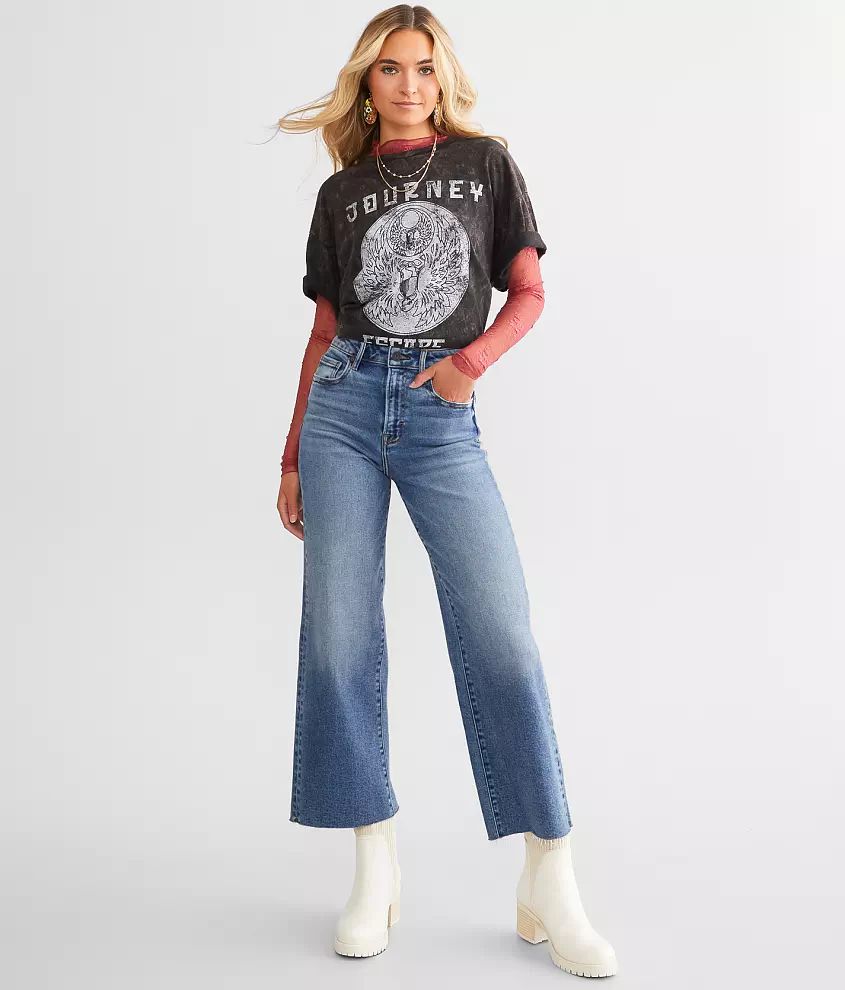 Nori Cropped Wide Leg Jean | Buckle