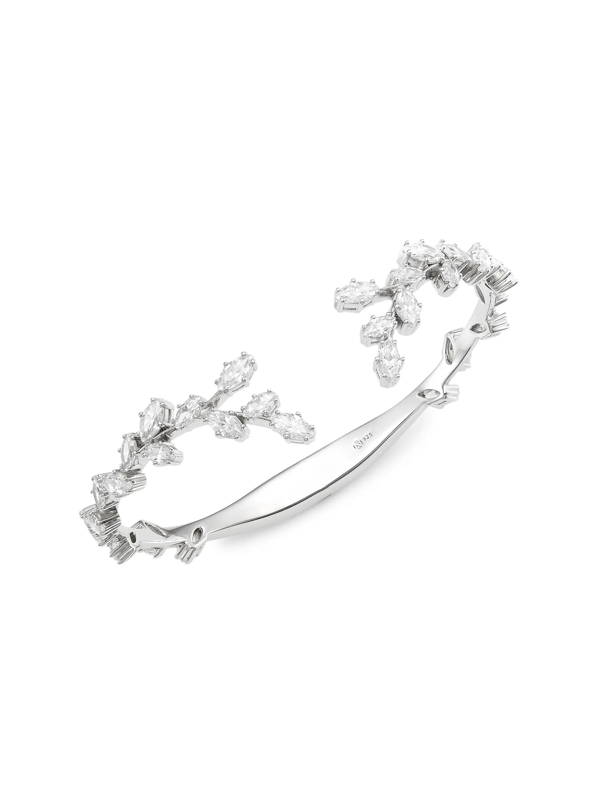 Vow Sterling Silver & Cubic Zirconia Cuff | Saks Fifth Avenue