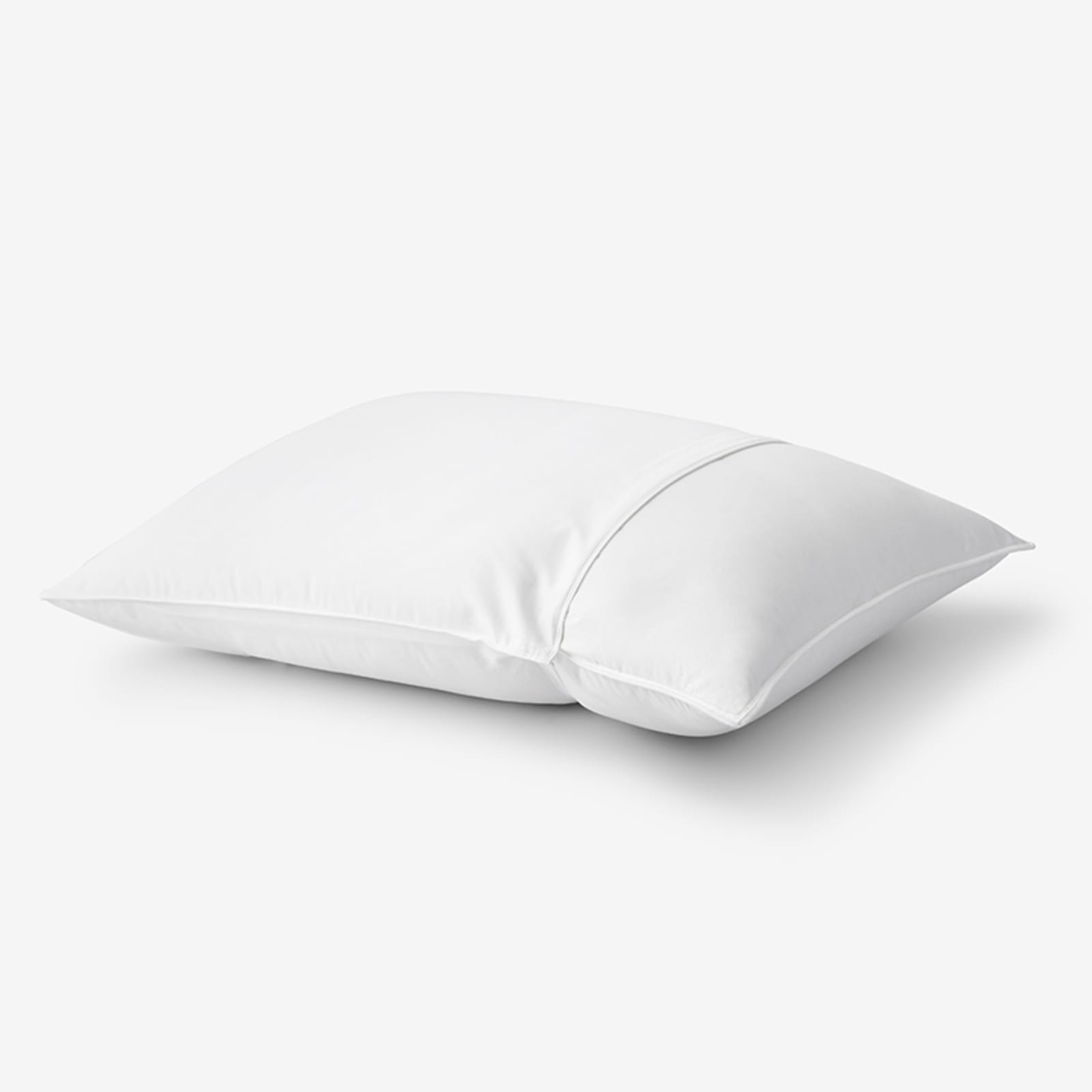 Organic Cotton Sateen Pillow Protector - Standard | The Company Store