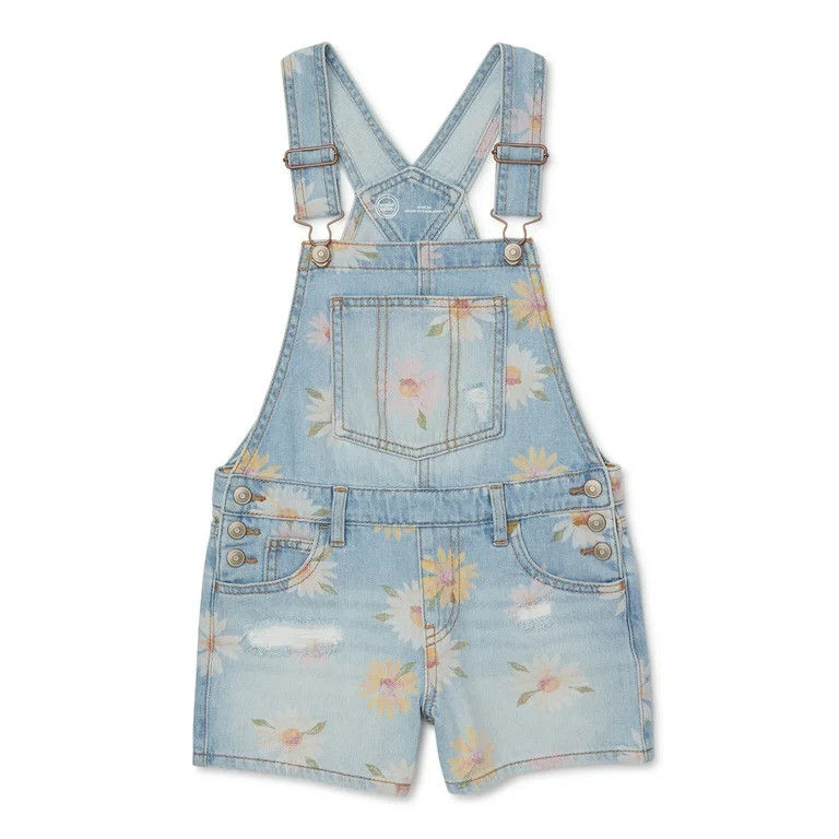 Wonder Nation Denim Shortall, Sizes 4-18 | Walmart (US)