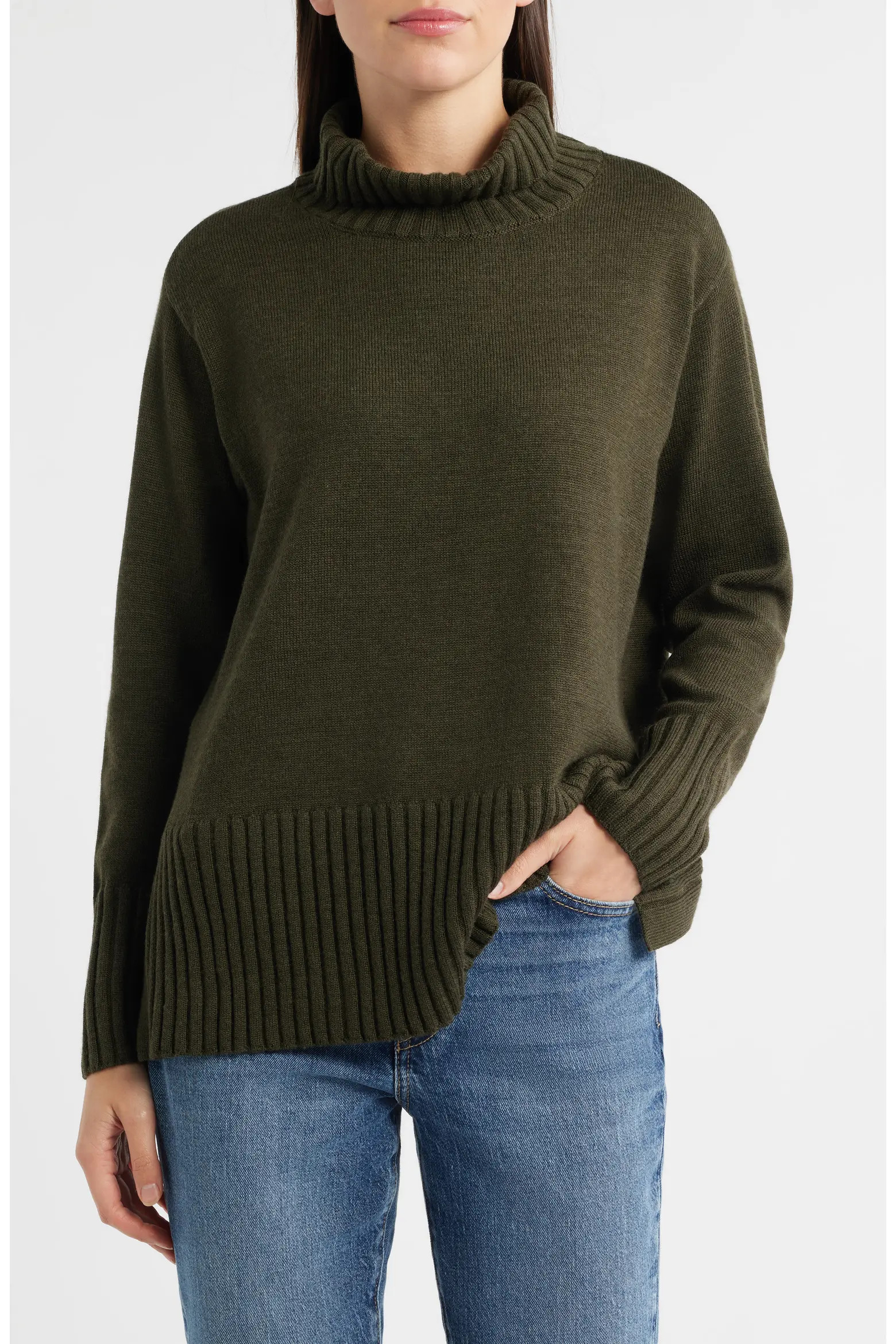 Merino Wool Turtleneck Sweater (Women) | Nordstrom | Nordstrom