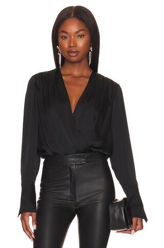 Favorite Daughter the Date Blouse in Black from Revolve.com | Revolve Clothing (Global)