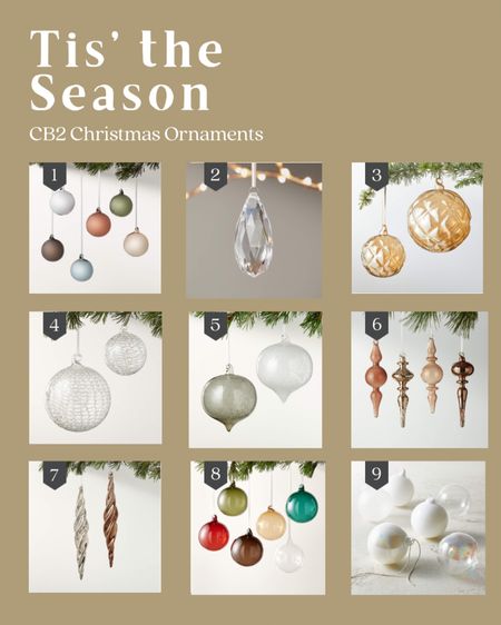 Deck the halls and your tree 🎄 Discover my go-to ornaments for this holiday season! 

Christmas ornaments are my absolute fave to collect. I've searched high and low to bring you the best picks for every budget. 

#LTKhome #LTKHoliday #LTKSeasonal
