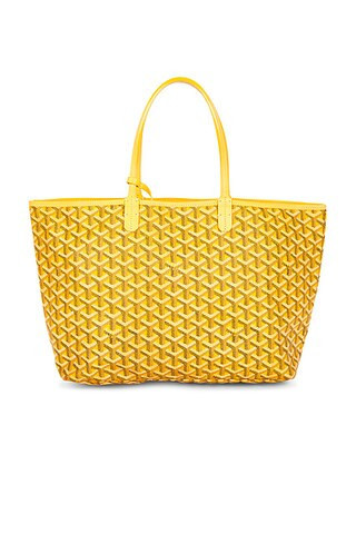 goyard Goyard Saint Louis PM Tote Bag in Yellow - Yellow. Size all. | FWRD 