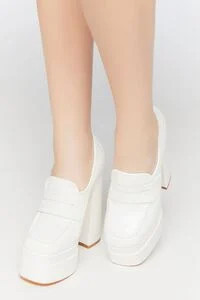 Platform Penny Loafer Pumps | Forever 21 (US)