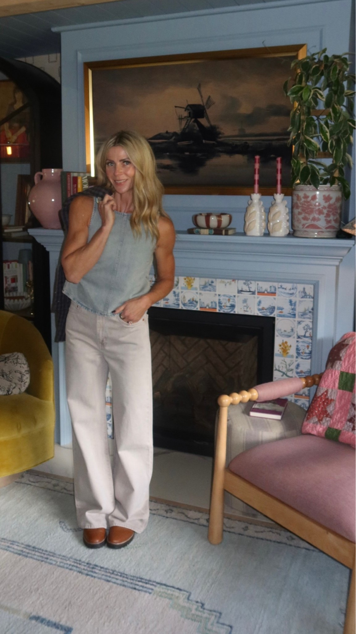 •sized up in the jeans to 27/32, could fit in 26, but sized up looks best 

@levis #LevisLTKPartner