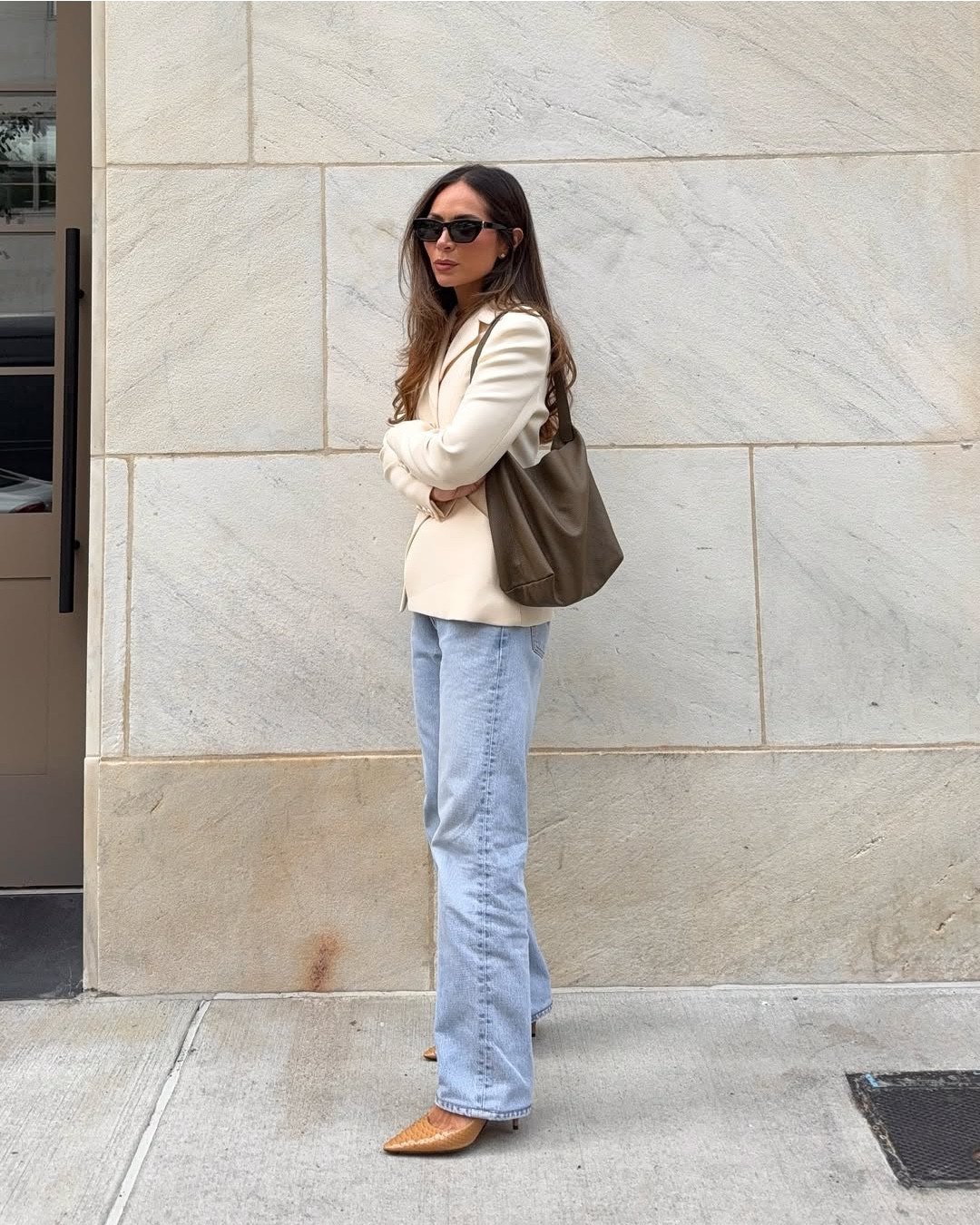 me + nyc + one pair of levi jeans I wore with every outfit

#LTKSeasonal #LTKStyleTip