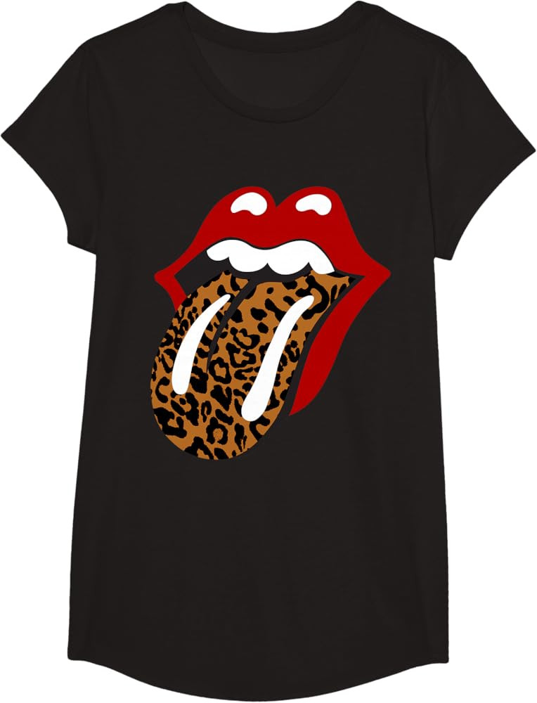 Rolling Stones Classic Leopard Tongue T-Shirt | Amazon (US)