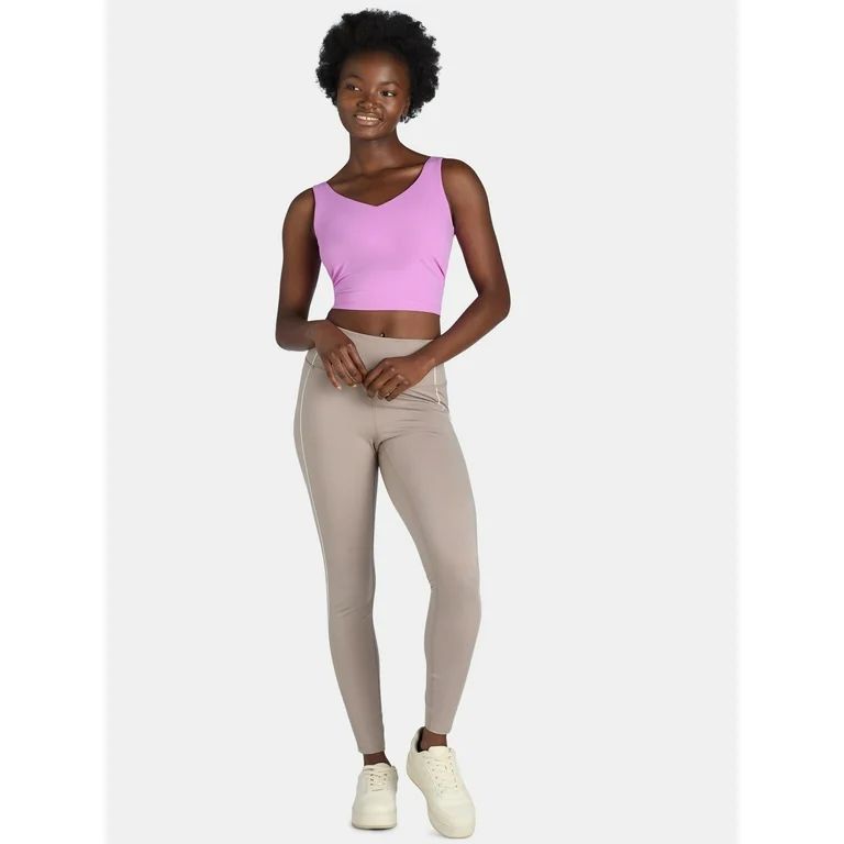 Avia Women's SoftSculpt Long Line Sports Bra, Sizes XS-XXXL | Walmart (US)