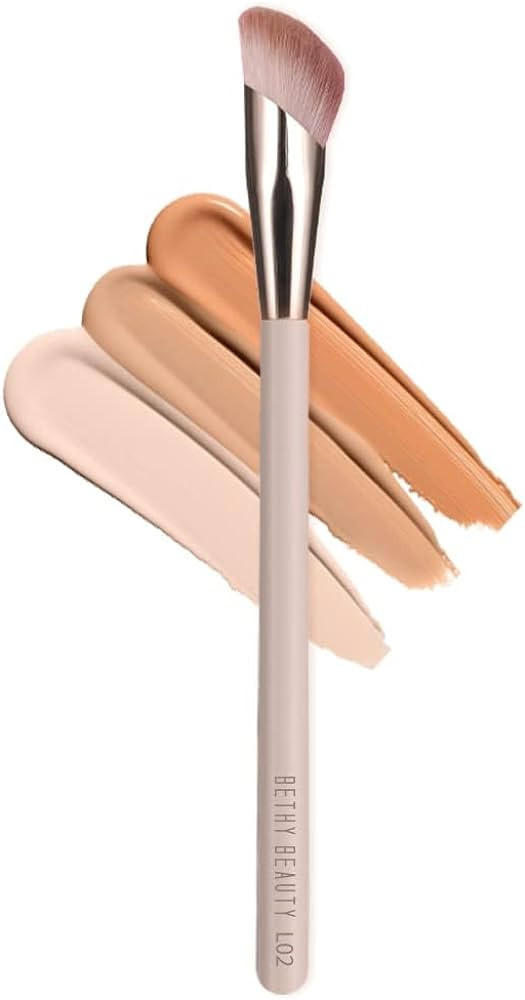 BETHY BEAUTY Bethy Beauty Angled Under Eye Concealer Brush, Finger Shape Nose Contour Makeup Brus... | Amazon (US)