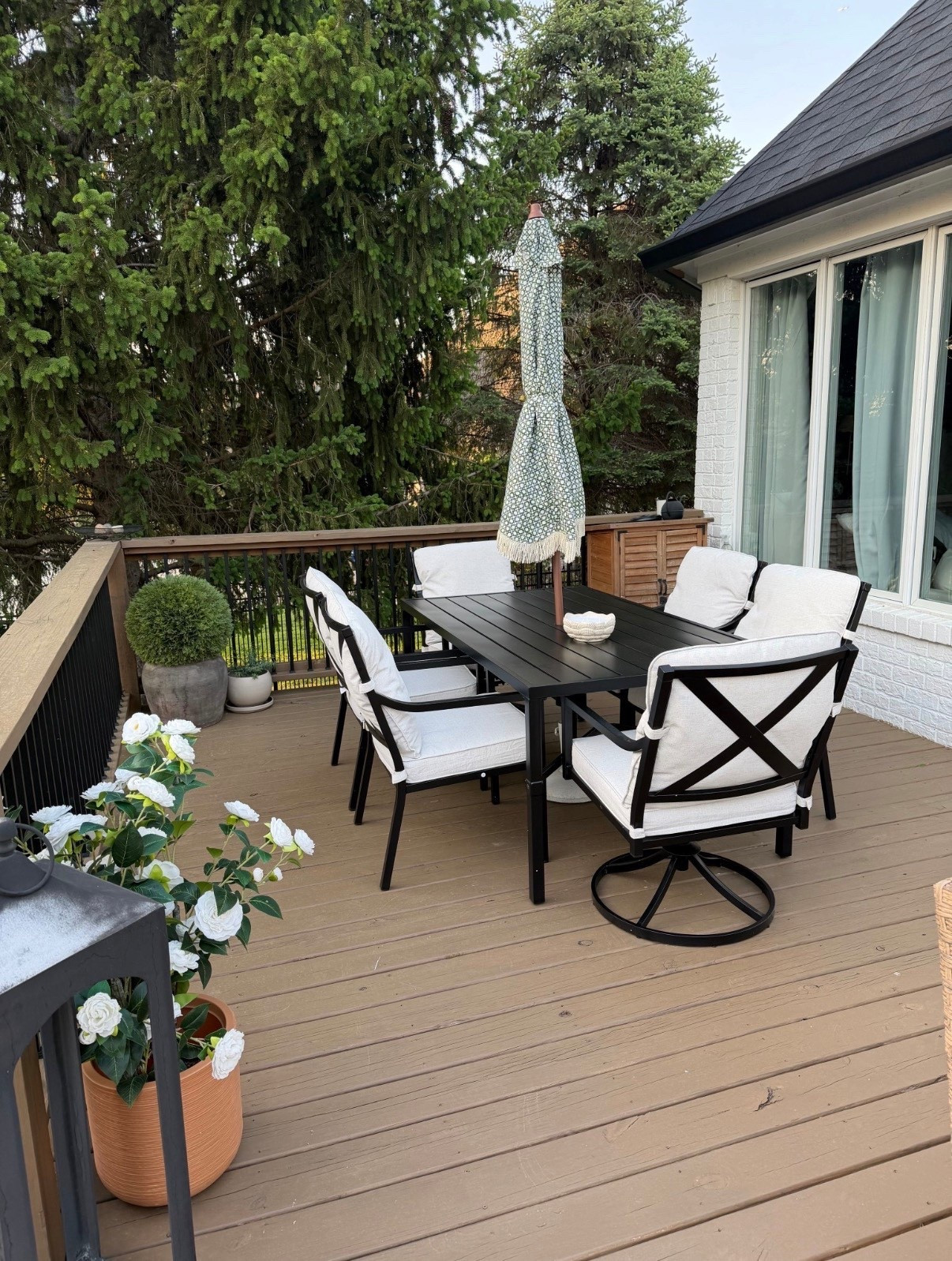 Walmart dining table for the patio 🤍

#LTKHome #LTKSeasonal #LTKdayinmylife