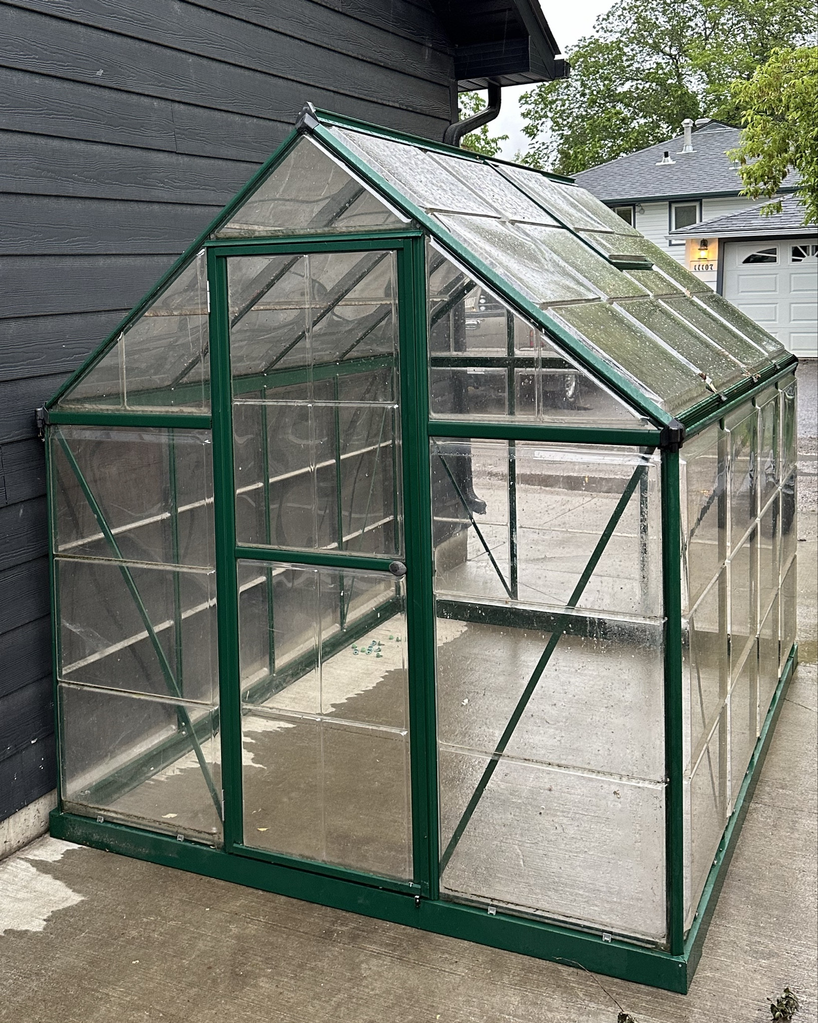 Greenhouse and decking tiles 