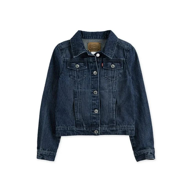 Levi's Girls' Denim Trucker Jacket, Sizes 4-16 | Walmart (US)