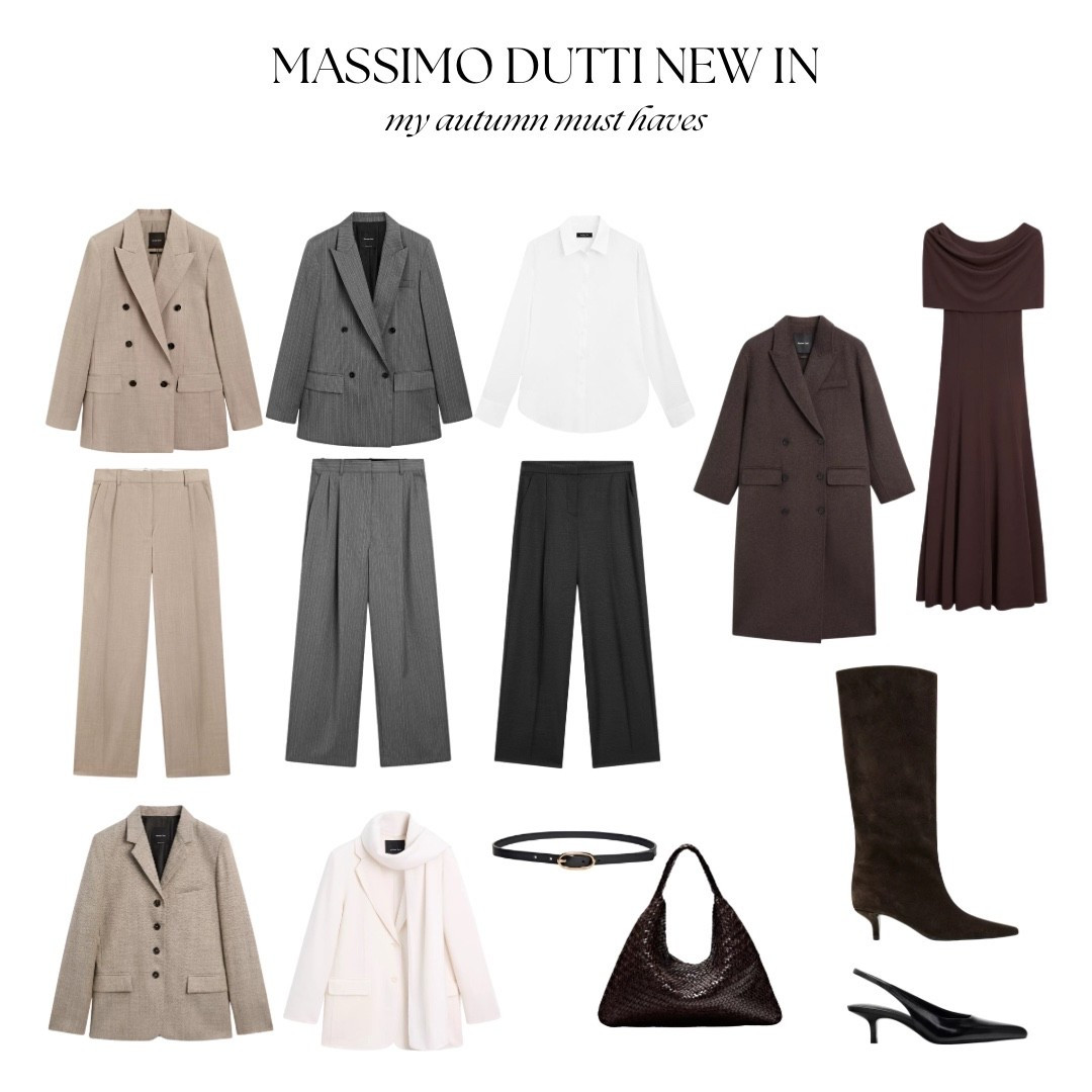Massimo Dutti New in autumn edition🤎 perfect for back to the office, school/uni!🤎 #LTKautumn #LTKusa #LTKstyle