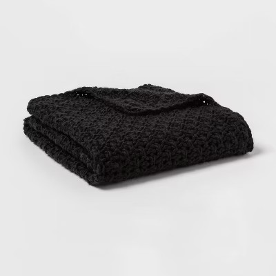 Chunky Knit Throw Blanket - Threshold™ | Target