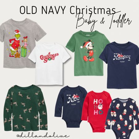Baby and Toddler Christmas outfits available at Old Navy 

Boy Christmas Graphics 

#LTKHoliday #LTKSeasonal
