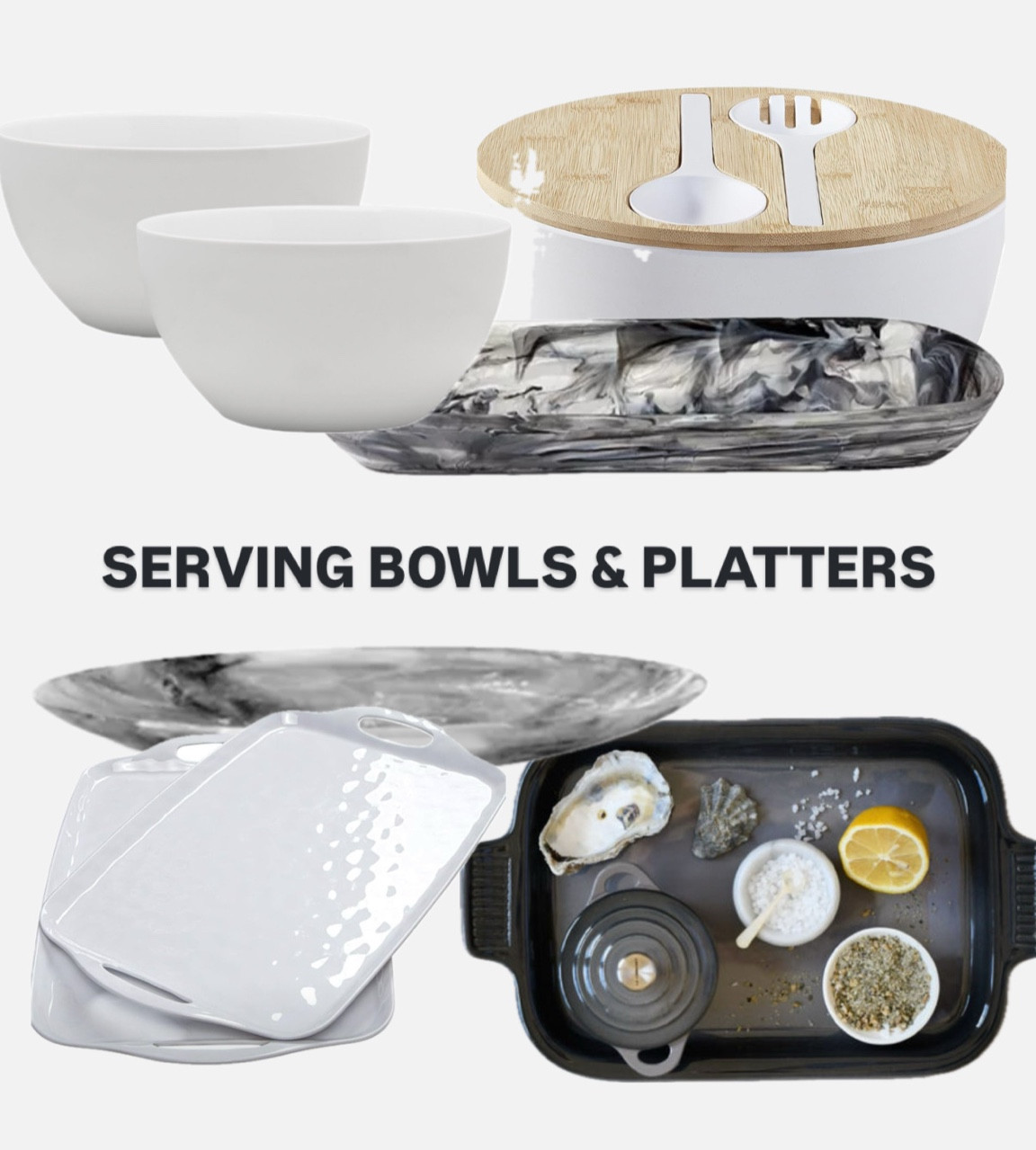 My favorite serving bowls and platters for everyday. 

#LTKFamily #LTKWedding #LTKHome