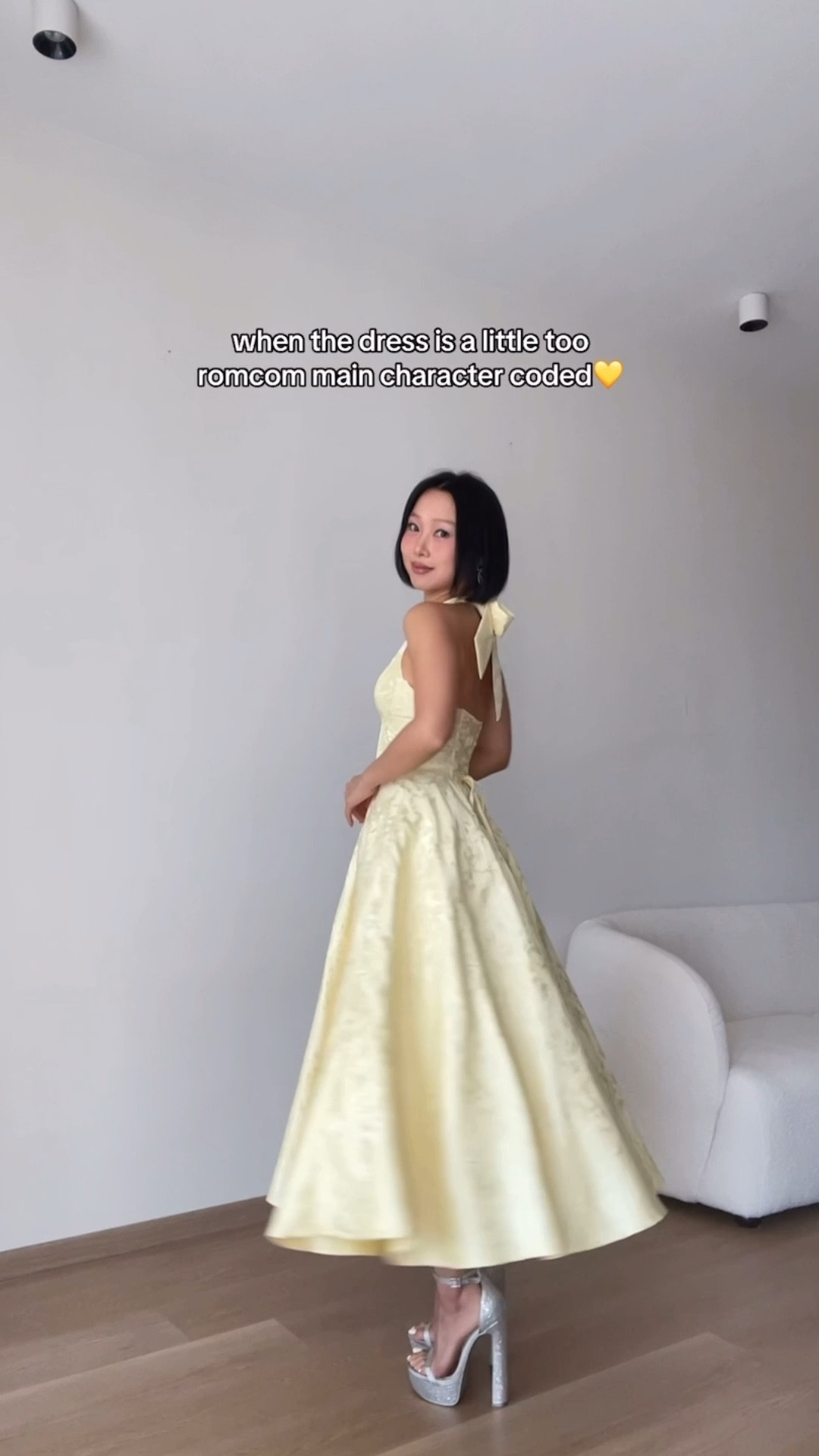 "u don't need a butter yellow dress for spring" me: 🤭💛

#butteryellow #corsetdress #weddingguestdress #elegantstyle halter dress #howtoloseaguyin10days 

#LTKFestival #LTKWedding #LTKParties