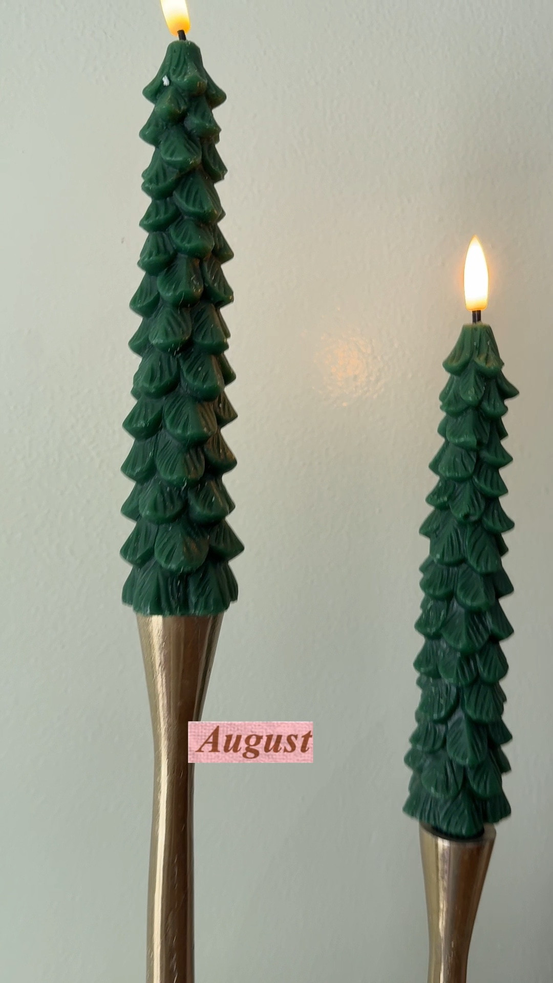 Christmas candles that are real wax but no flame! They are battery and remote powered! #christmasdecor #candles 

#LTKSeasonal #LTKHome #LTKFindsUnder50